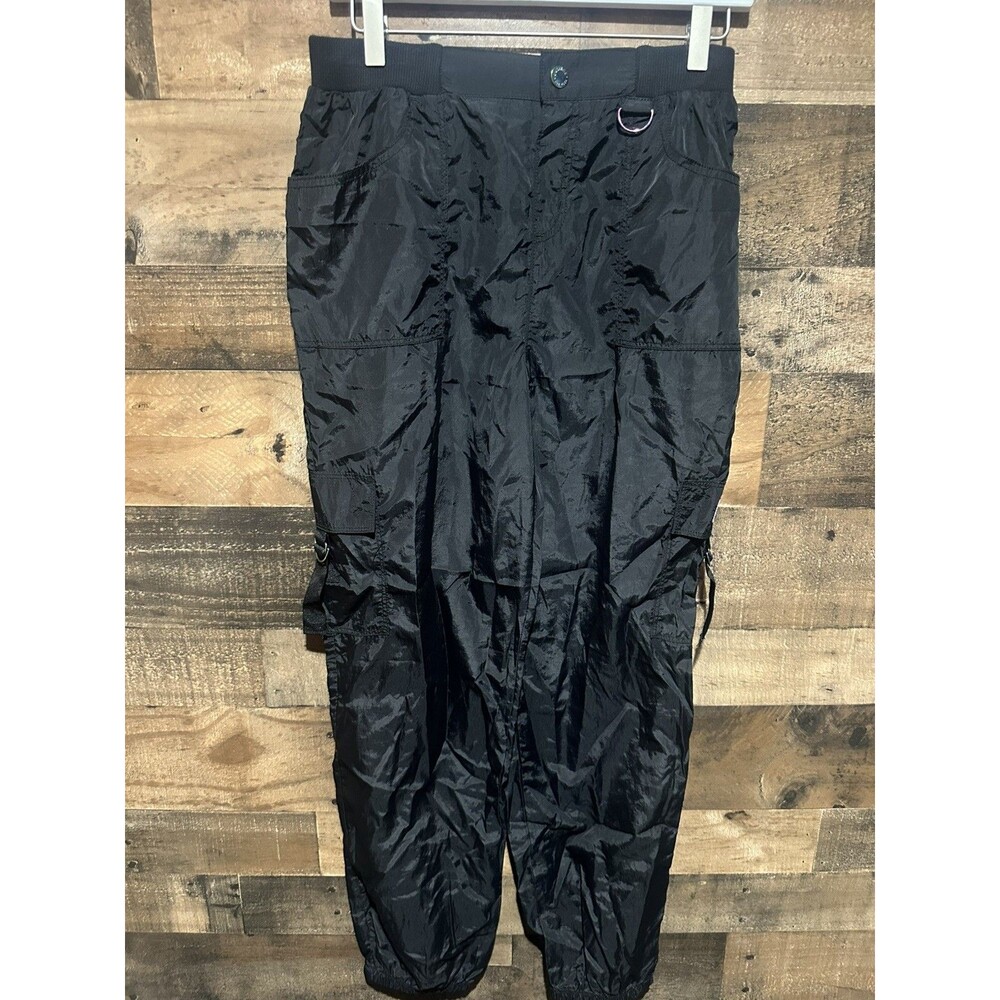 Justice XL NWT 16 /18 Black Parachute Pants Girls